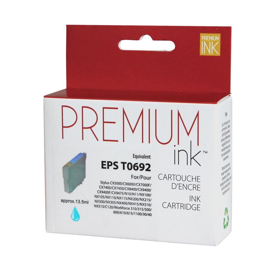 Epson T0692 Alternative Cyan Premium Ink